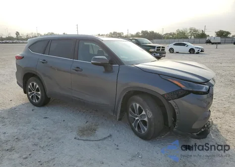 2023 Toyota Highlander Hybrid Xle z USA, uszkodzony, nr VIN 5TDKARAHXPS018902